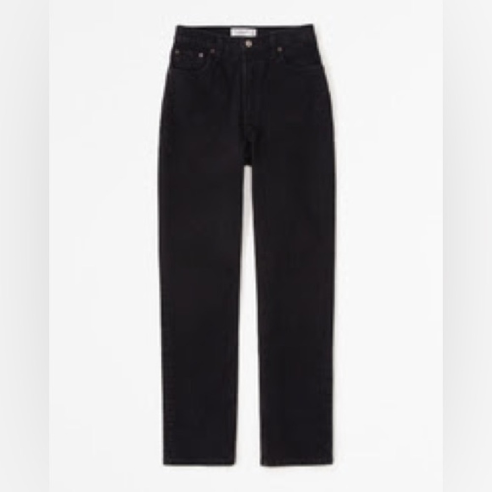 Abercrombie Curve Love Jeans Saturated Black